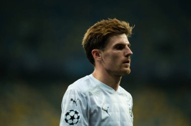 KYIV, UKRAINE - NOVEMBER 3, 2020: UEFA Şampiyonlar Ligi B Grubu FC Shakhtar - Borussia Monchengladbach maçında Dodo
