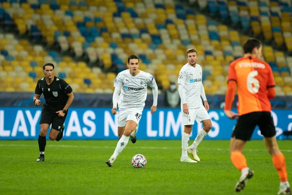 Kyiv Ukraine November 2020 Voetbalwedstrijd Van Groep Van Uefa Champions — Stockfoto