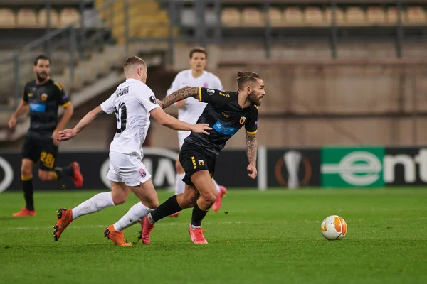 Kiew Ukraine November 2020 Marko Livaja Uefa Europa League Fußballspiel — Stockfoto