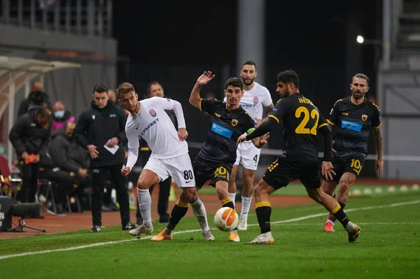 Kyiv Ukraine November 2020 Uefa Europa League Football Match Zorya — Stock Photo, Image