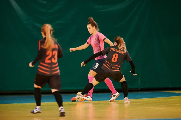 Kharkiv Ukraine November 2020 Futsal Ukrainian Women Cup Tesla Ims — Stockfoto