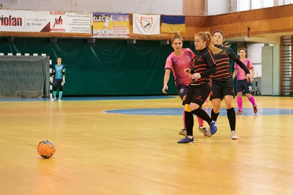 Kharkiv Ukraine November 2020 Futsal Ukrainian Women Cup Tesla Ims — Stok fotoğraf