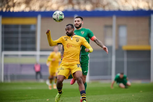 KHARKIV, UKRAINE - NOVEMBER 10, 2020: PFL Metallist-1925 - Prikarpattya