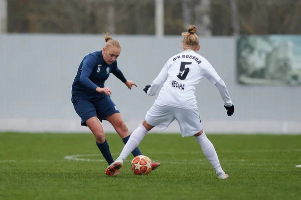 Kharkiv Ucrânia Novembro 2020 Jogo Futebol Feminino Zhitlobud