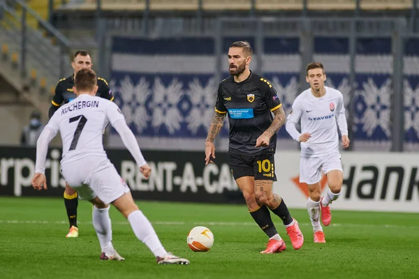 Zaporizhzhia Ukraine November 2020 Marko Livaja Aktion Während Des Uefa — Stockfoto