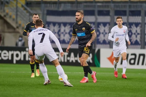 Zaporizhzhia Ukraine November 2020 Marko Livaja Aktion Während Des Uefa — Stockfoto