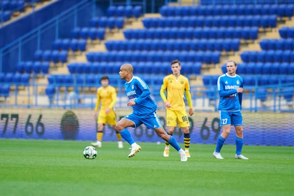 Kharkiv Ukrajina Listopadu 2020 Fotbalový Zápas Ukrajinské Profesionální Ligy Metalist — Stock fotografie