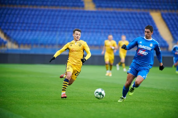 Kharkiv Ukraine November 2020 Voetbalwedstrijd Van Oekraïense Professional League Metallist — Stockfoto