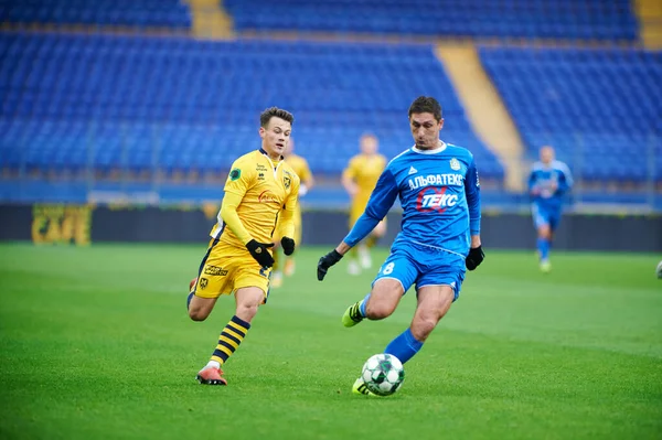 Kharkiv Ucrania Noviembre 2020 Partido Fútbol Liga Profesional Ucraniana Metallista — Foto de Stock