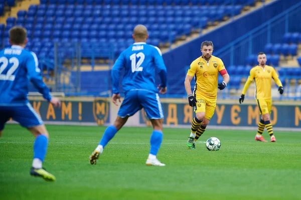 Kharkiv Ukraine November 2020 Voetbalwedstrijd Van Oekraïense Professional League Metallist — Stockfoto