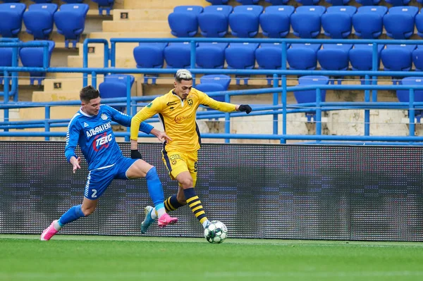 Kharkiv Ucrania Noviembre 2020 Partido Fútbol Liga Profesional Ucraniana Metallista — Foto de Stock