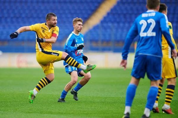 Kharkiv Ukraine November 2020 Voetbalwedstrijd Van Oekraïense Professional League Metallist — Stockfoto