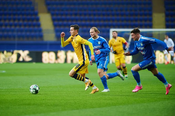 Kharkiv Ucrânia Novembro 2020 Jogo Futebol Liga Profissional Ucraniana Metallist — Fotografia de Stock