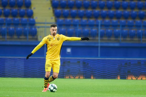 Kharkiv Ukraine November 2020 Das Fußballspiel Der Ukrainischen Profiliga Metallist — Stockfoto