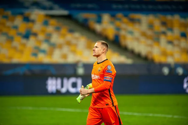 Kyiv Ukraine November 2020 Marc Andre Ter Stegen Football Match — Stock Photo, Image