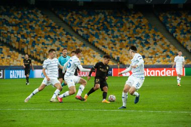 KYIV, UKRAINE - NOVEMBER 24, 2020: Philippe Coutinho UEFA Şampiyonlar Ligi G Grubu FC Dinamo Kyiv - FC Barcelona
