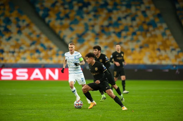 Kyiv Ukraine November 2020 Philippe Coutinho Football Match Group Uefa — Stock Photo, Image