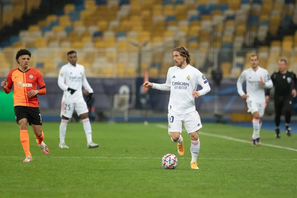 Kyiv Ukraine Aralık 2020 Luka Modric Uefa Şampiyonlar Ligi Grubunun — Stok fotoğraf