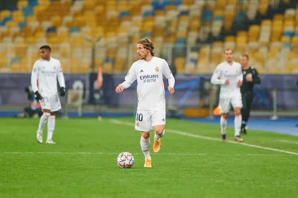 Kyiv Ukrajina Prosince 2020 Luka Modric Fotbalový Zápas Skupiny Ligy — Stock fotografie