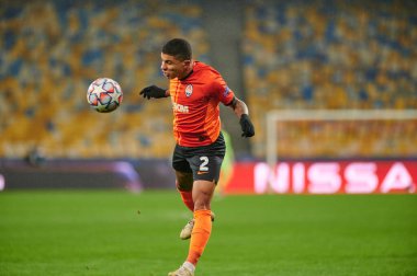 KYIV, UKRAINE 1 Aralık 2020, Dodo. UEFA Şampiyonlar Ligi B Grubunun futbol maçı FC Shakhtar Donetsk - Real Madrid FC 