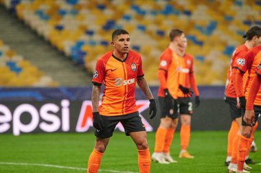 KYIV, UKRAINE 1 Aralık 2020, Dodo. UEFA Şampiyonlar Ligi B Grubunun futbol maçı FC Shakhtar Donetsk - Real Madrid FC 