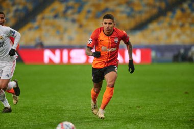 KYIV, UKRAINE 1 Aralık 2020, Dodo. UEFA Şampiyonlar Ligi B Grubunun futbol maçı FC Shakhtar Donetsk - Real Madrid FC 