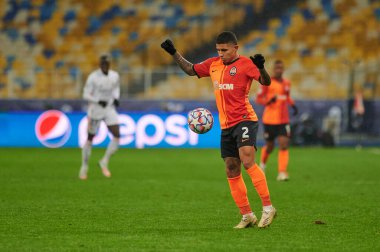 KYIV, UKRAINE 1 Aralık 2020, Dodo. UEFA Şampiyonlar Ligi B Grubunun futbol maçı FC Shakhtar Donetsk - Real Madrid FC 