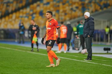 KYIV, UKRAINE 1 Aralık 2020, Dodo. UEFA Şampiyonlar Ligi B Grubunun futbol maçı FC Shakhtar Donetsk - Real Madrid FC 