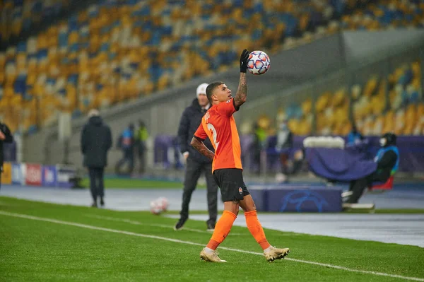 Kyiv Ukraine December 2020 Dodo Fotbollsmatchen Grupp Uefa Champions League — Stockfoto