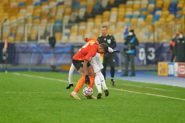 Quiiv Ucrânia Dezembro 2020 Dodo Vinicius Junior Jogo Futebol Grupo — Fotografia de Stock