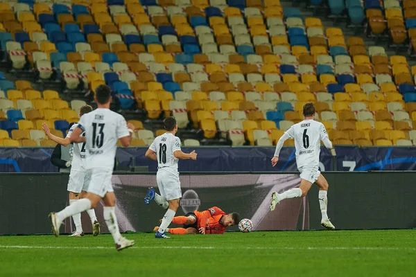 Kyiv Ucraina Novembre 2020 Partita Calcio Del Gruppo Della Uefa — Foto Stock