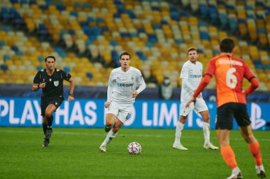 KYIV, UKRAINE - NOVEMBER 3, 2020: Florian Christian Neuhaus UEFA Şampiyonlar Ligi B Grubu FC Shakhtar - Borussia Monchengladbac