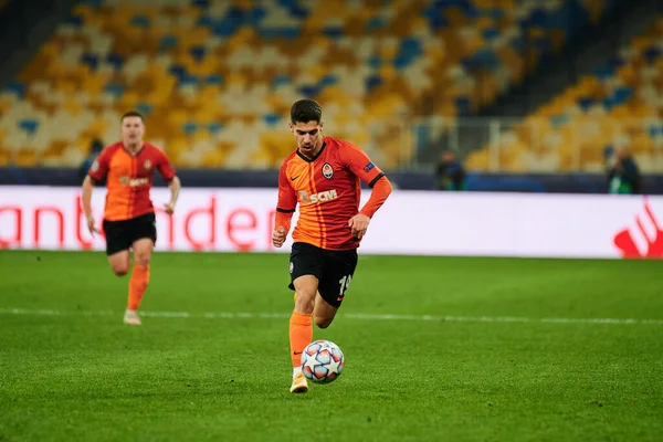 KYIV, UKRAINE - 3 Kasım 2020 UEFA Şampiyonlar Ligi B Grubu FC Shakhtar-Borussia Monchengladbac futbol karşılaşmasında Süleyman Malikânesi