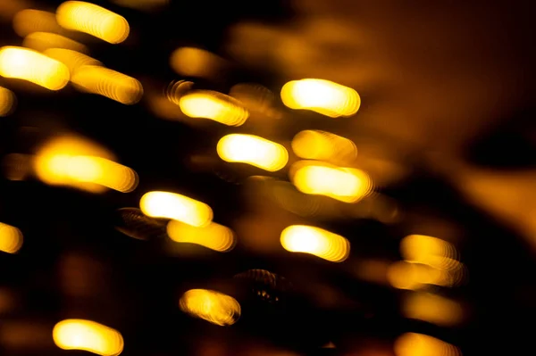 Altın Işık Yollarının Arka Planı Işık Izleri Boşluğu Kopyala — Stok fotoğraf