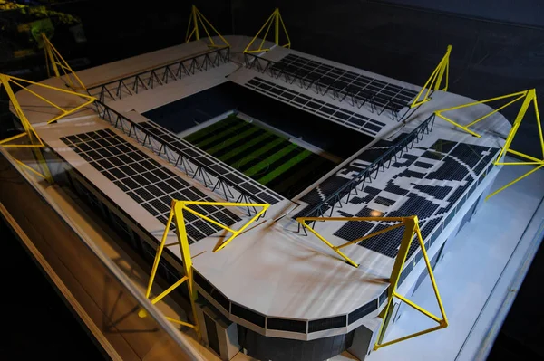 Dortmund Niemcy Sie 2020 Sygnał Iduna Park Stadion Piłkarski Borussia — Zdjęcie stockowe