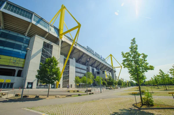 Dortmund Alemanha Agosto 2020 Signal Iduna Park Estádio Futebol Borussia — Fotografia de Stock