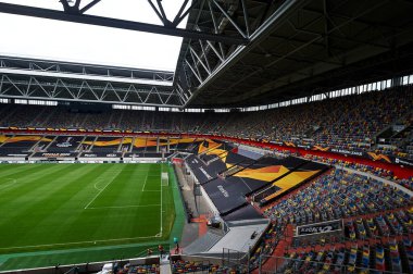 ALMANY, DUESSELDORF - 16 Ağustos 2020: Düsseldorf 'taki Esprit Arena spor kompleksi. Fortuna Futbol Stadyumu
