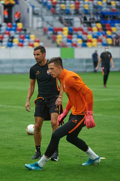 Germany Duesseldorf Augus16 2020 Dario Srna Coach Shakhtar Donetsk — 스톡 사진