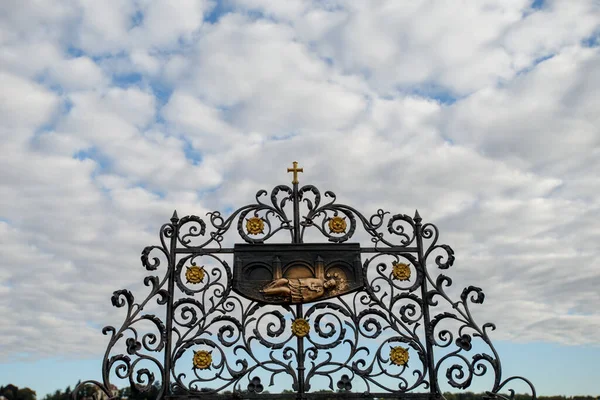 Praga República Checa Setembro 2015 Lugar Parapeito Ponte Charles Onde — Fotografia de Stock