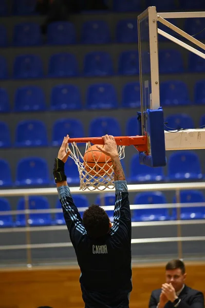 Kharkiv Ukraine January 2021 Basketball Match Ukrainian Super League Sokoly — Stock Photo, Image