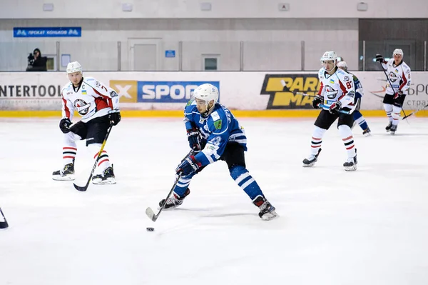 Kharkiv Ukraine December 2019 Ukrán Jégkorong Liga Mérkőzése Dinamo Kharkiv — Stock Fotó