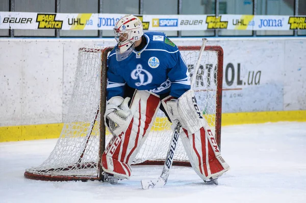 Kharkiv Ucrania Diciembre 2019 Partido Liga Hockey Ucraniana Dinamo Kharkiv — Foto de Stock