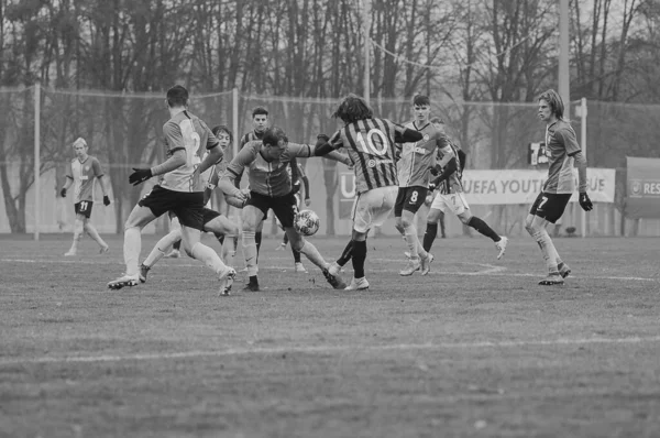 Kharkiv Ukraine 2019年12月11日 Alessandro Cortinovis U19 Uefaリーグチャンピオンのシャフタールとの対戦 Atalanta Metalist Arena — ストック写真