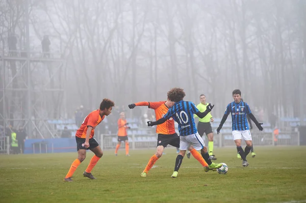 Kharkiv Ukraine Grudnia 2019 Alessandro Cortinovis Mecz U19 Mistrzów Ligi — Zdjęcie stockowe