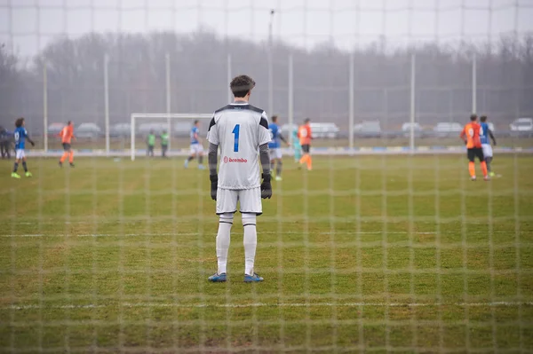 Kharkiv Ucrania Diciembre 2019 Partido Sub Campeones Uefa Shakhtar Atalanta — Foto de Stock