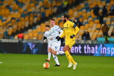 KYIV, UKRAINE - 11 Mart 2021: 3 Savunma oyuncusu Raul Albio