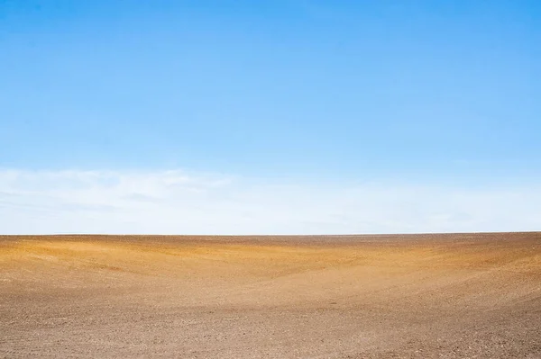 Agrarlandschaft Ackerland Ackerland Ist Das Land Auf Dem Vorübergehend Landwirtschaftliche — Stockfoto