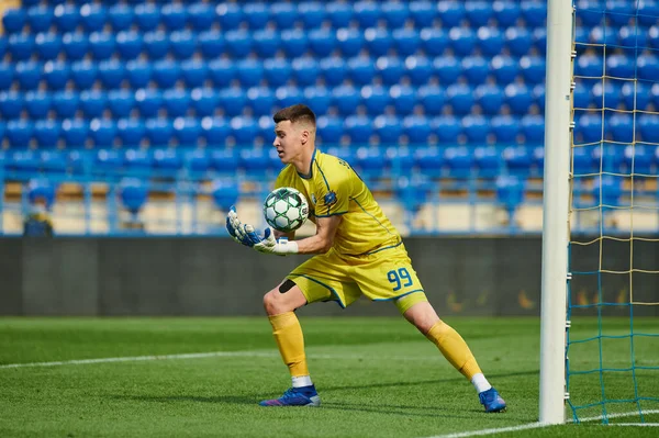 Kharkiv Ukraine April 2021 Matchen Mellan Ukraina Profesional League Metal — Stockfoto