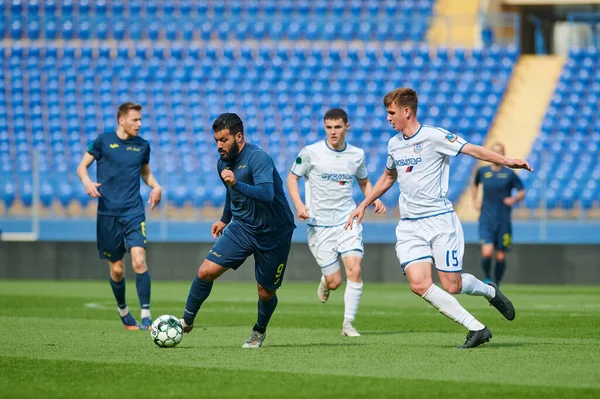Kharkiv Ukraine Avril 2021 Fares Bahlouli Pendant Match Ukraine Profesional — Photo