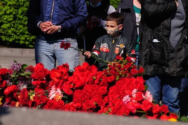 Kyiv Ukraine Mai 2015 Jour Victoire Parc Victoire Célébration 76E — Photo